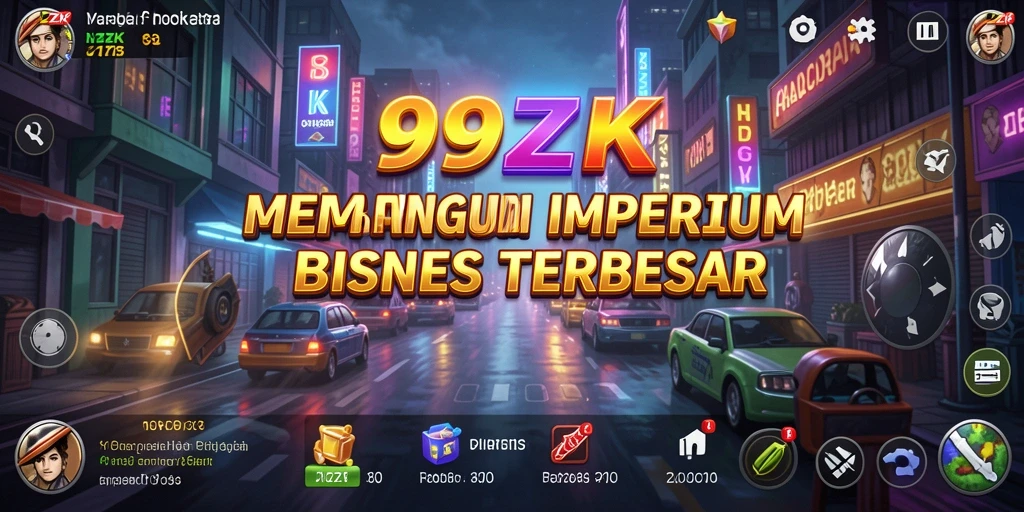 Gameplay menarik dalam membangun bisnis di 99ZK.