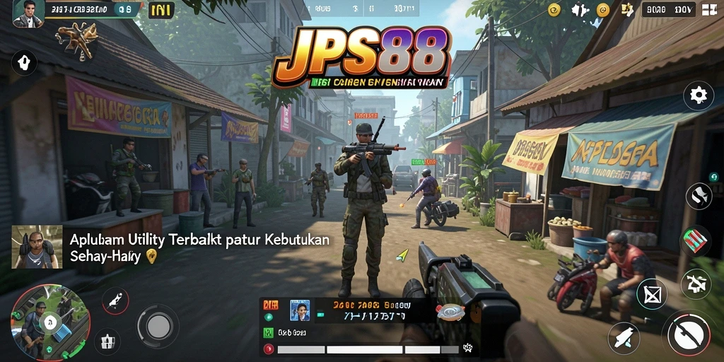 Tampilan screenshot JPS88 menampilkan antarmuka aplikasi Utility yang sederhana.