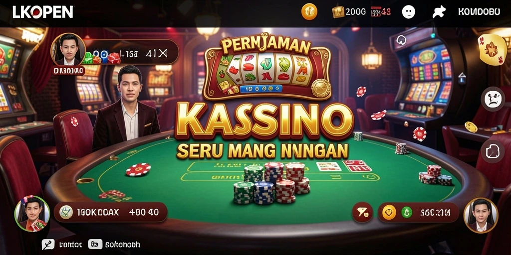 Tampilan gameplay LKOPEN yang seru dan interaktif di kasino.