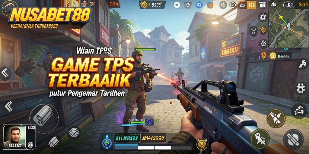 Tampilan gameplay menarik dari NUSABET88 di kompetisi TPS.